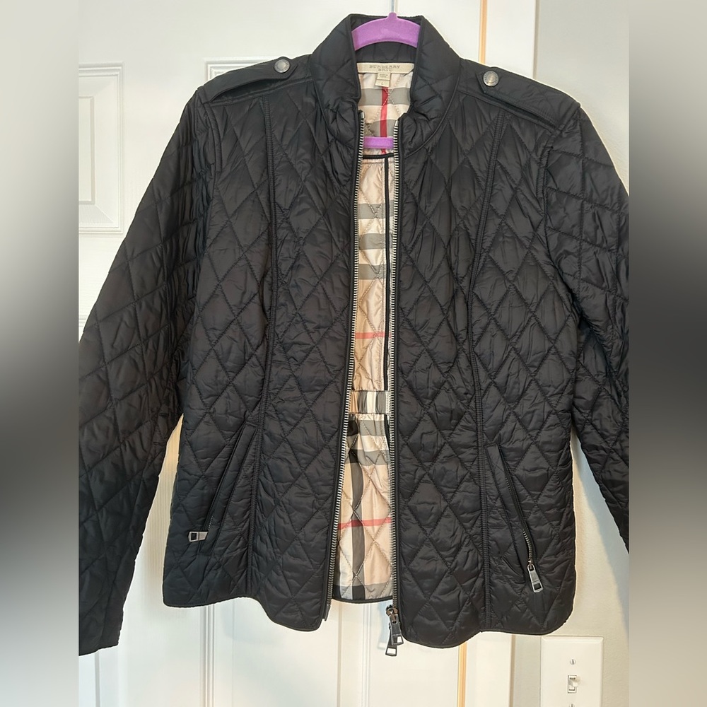 Burberry Brit Quilted Jacket - Large